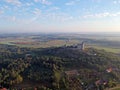 KunÃâºtickÃÂ¡ hora castle from the ultralight plane